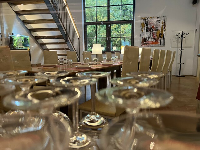 Restaurant eingedeckt