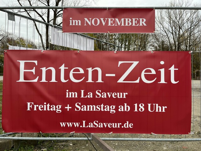 Entenzeit im La Saveur im November