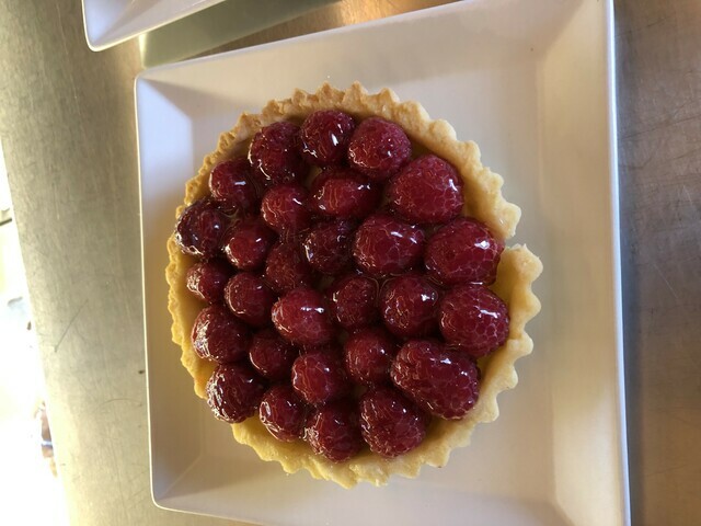 Himbeertartelette